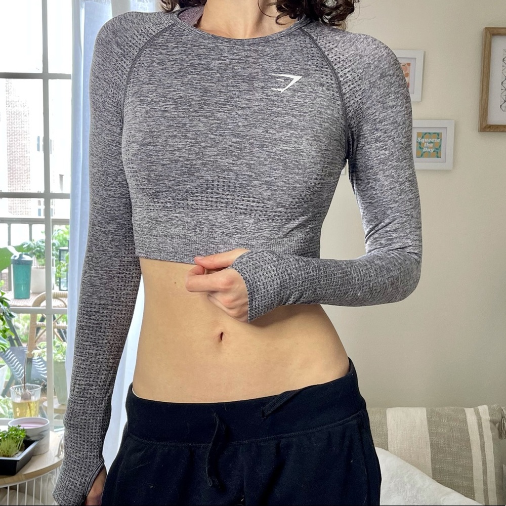 Gymshark - Vital Seamless Long Sleeve Crop